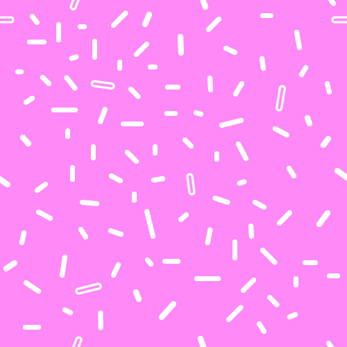 Ice cream sprinkles pattern free SVG. Configure colors, adjust scale, copy and paste CSS into your website for free.